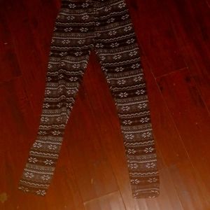 Grey and black sweat pants